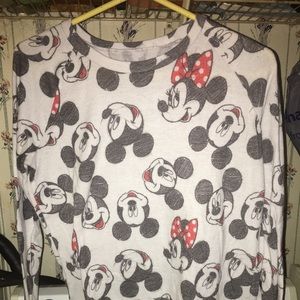 Mickey Mouse/Minnie top.